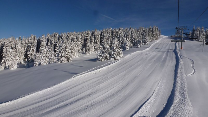 Départ piste de la chapelle